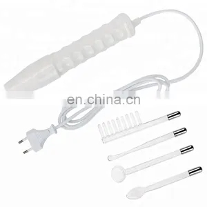 Skin Care Portable High Frequency Electrotherapy Spot Acne Remover Facial Kit Beauty Massager Device thumbnail-1