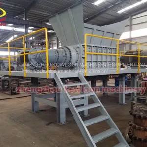 Aluminum Block Shredder Waste Beverage Aluminum Barrel Shredder thumbnail-2