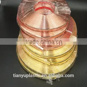 Black PVC Anti-bumping Banding , Health Protective Strip , Belt, Bump Protector , Plastic Profile thumbnail-2