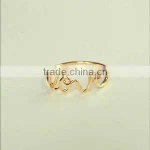 Unique Ring Wholesale Rings Without Stones With Simple Design thumbnail-4