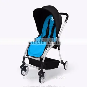 2020 Light WeightLuxury Baby Stroller Car Seat Folding Travel System Infant Prams 3 In 1 Doll Toy Pushchair Jogger thumbnail-1