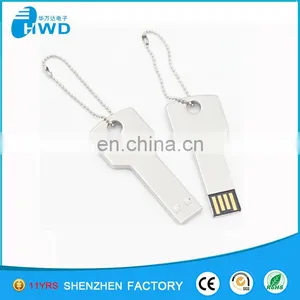 Metal Material Key Shape USB Sticks 2.0 8gb 16gb Promotional Colorful Key Usb Flash Drive thumbnail-3