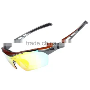 Sports Sunglasses Polarized Anti-UV Cycling Glasses With 5 Interchangeable Lenses thumbnail-4