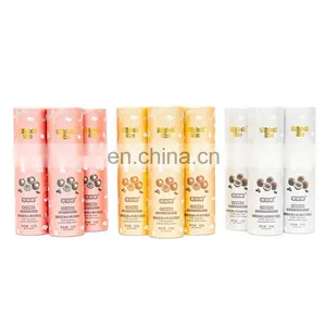 Food Grade Chocolate Paper Tube Packaging Customized Telescoping Paper Tube With Rolled Edge Bio-friendly Cylinder Canister thumbnail-1