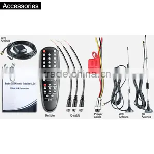 Wholesale HD 720P Vehicle Dvr With 3G Wifi Mobile Nvr Net Video Dvr thumbnail-3