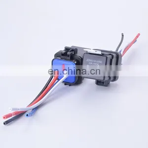 Automobile Relay Waterproof Integrated Wired DC12V 40A 5Pin 4pin Auto Relay With 105mm Length Wires Car Relay thumbnail-4