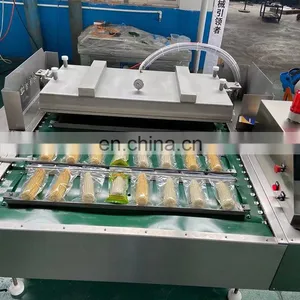 LONKIA Conveyor Rolling Belt Micro-computer Control Vacuum Packing Machine / Rolling Vacuum Bags for Packaging Machine thumbnail-4