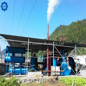 10Ton 12toon Waste Tire Pyrolysis Plant Plastic To Oil Project thumbnail-1