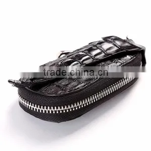 Genuine Crocodile Leather Key Bag Car Key Holder High Grade Gift Key Case for Men and Ladies thumbnail-5