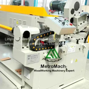 4FT Cast Body Plywood Core Veneer Rotary Spindleless Peeling-clipper Machine thumbnail-4
