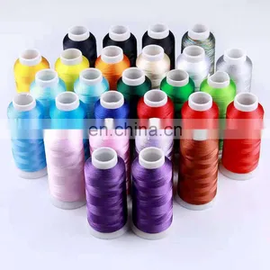 Polyester Embroidery Sewing Thread Rayon Embroidery Thread Silk Thread For Embroidery Machine thumbnail-1