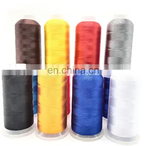 Machine Embroidery Threads Shinny Eco-Friendly Dye Polyester Thread For Embroidery Machine thumbnail-2