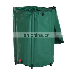 Portable 750l 1500l Garden Irrigation Rain Collection Barrel Tank Collector Rainwater Barrels Rain Catcher thumbnail-1