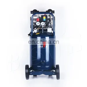 Bison 230V 50L Piston Oil Free Compressors Paint Air Compressor Made In China thumbnail-1