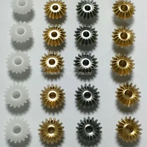 Plastic Carbon Steel Brass Straight Bevel Gear thumbnail-1