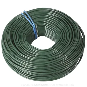 Coil Wire for Building Construction PVC Coated Green Color thumbnail-3