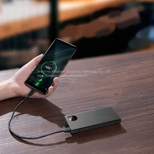 Metal Fast Charge Mobile Power 10000mAh 22.5W Portable Power Bank thumbnail-3