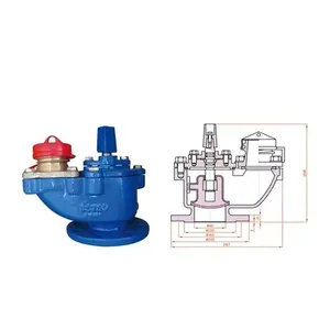 BS750 Cast Iron Ductile Iron Flanged End Fire Hydrant thumbnail-1