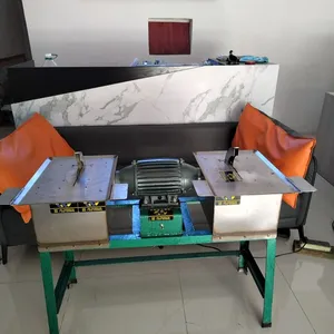 Amber Stone Processing Machinery-8 Inch Double Head Cutting Machine thumbnail-1