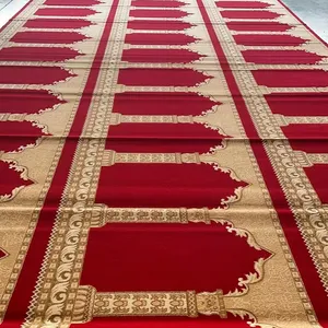 Yamei Lagend Red Color Machine Made Prayer Carpets thumbnail-2