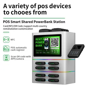 8-Port Power Bank Cabinet | Shared Charger With Dazzling LED Lights | Source Factory’s One-Stop Global HW&SW Development thumbnail-3