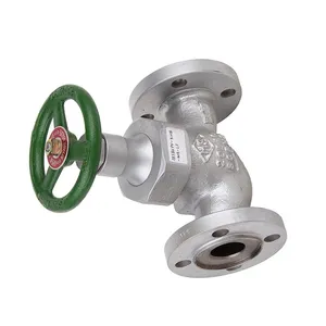 MS Lpg Gas Ball Valve Cast Steel High Pressure Flange Globe Valve Flow Control System 25A JIS 20k PV-810B Shut-off Valves 40A thumbnail-4