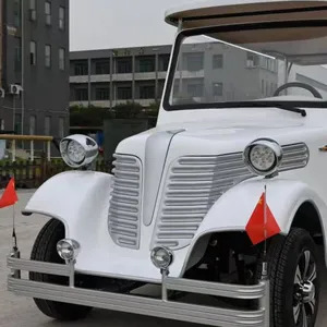 Newly Designed 11-seater Electric Vintage-style Sightseeing Limousine thumbnail-4