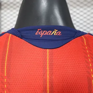 2026 Season Spain Home Jersey Men’s Short-Sleeve Soccer Shirt for World Cup in the USA, Canada, and Mexico, Yamaar National Team thumbnail-3