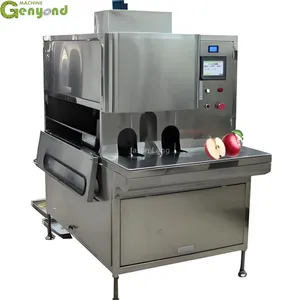 GY Lemon Orange Cherry Blueberry Apple Pear Vegetable Fruits Automatic Peeling Machine thumbnail-6