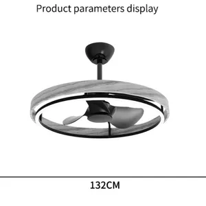 Ceiling Fan Light/variable Frequency Bedroom Fan Light（Wechat:13510231336） thumbnail-2