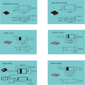 Diodes, Guozhihang Bav70, Bav74, Bd6100 Switching Diodes, Fully Made in China, Replacing Imports, Chip or Through-hole Packages, Available for j Grade, g Grade, jp Grade, Installation Method Can be Negotiated thumbnail-1