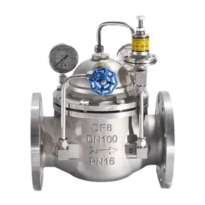 Manufacturer Direct Sales of High-quality 200X Stainless Steel Adjustable Pressure Reducing Valve thumbnail-3