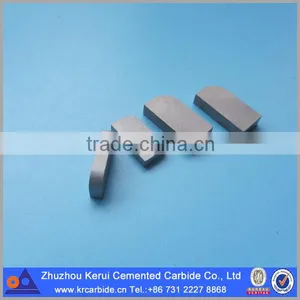 ANSI P20/P30/P40 Welding Tips Tungsten Carbide Tips for Brazed Tool Bits thumbnail-1