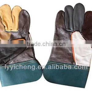 High Quality Cow Split Leather Welding Gloves thumbnail-5