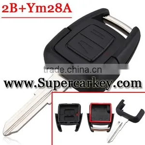 Replacement 2 Button Remote Key Shell for OPEL VAUXHALL Vectra Zafira Omega Astra thumbnail-1