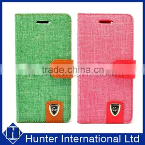 Compact Cloth Material Wallet Case For Iphone 6S thumbnail-1
