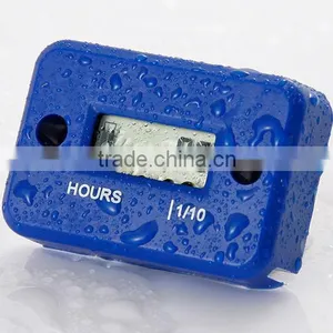 Waterproof Inductive Hour Meter for Motocross Snowmobile ATV Motorcycle MX Jet Ski Motorbike Forklift Truck Marine PIT BIKE thumbnail-1