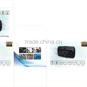 Very Very Small 1080P HD Wifi Clock Radio Hidden Camera With IR Night Vision Quality Choice thumbnail-2