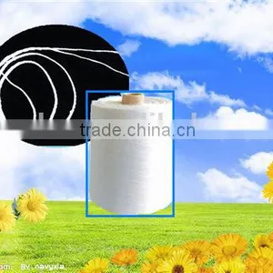 402 40S/2 Raw White High Quality Polyester Sewing Thread / Virgin Polyester Sewing Threads thumbnail-2