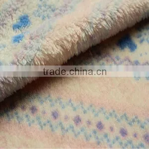 Soft Knitted Minky Fleece Fabric thumbnail-4