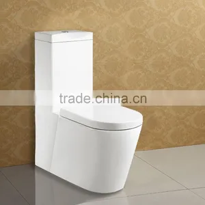 Smart Wash Down Two Piece Ceramic Bathroom Toilet AT017 thumbnail-2