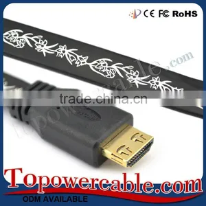 High Speed Supports 3D And Audio Return Hdmi Cable Ultra Slim Flexible HDMI Cable thumbnail-3