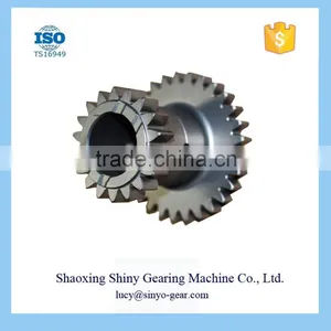 Shiny Gearbox Cylindrical Spur Gear Metal Gear Auto Part thumbnail-1