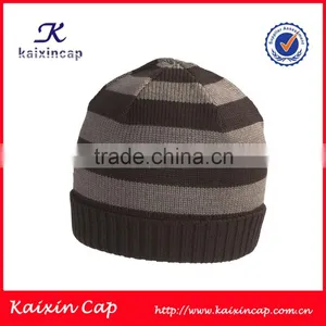Custom Design Your Own Logo Strips Winter Hats thumbnail-1