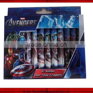 2015 New 12pcs Jumbo Crayon Packs Funny Drawing thumbnail-1