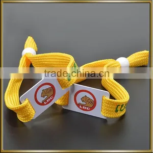 Best Selling Wristbands RFID Nylon Wristband for Identifying Staff and Volunteers thumbnail-1