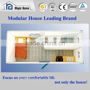 High Qulity Fast Installing Prefab House/prefab House Made in China/exporting New Design Prefabricated Small Villa thumbnail-2