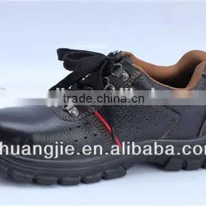 Cheap Steel Toe Industrial Safety Shoes Genuine Leather thumbnail-2