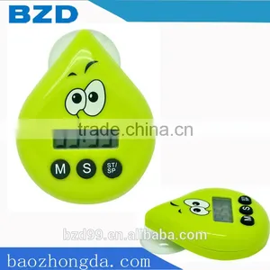 Cartoon Cute Small Countdown Timer /Count Down up Battery Digital Timer Sucker Timer Stick on the Wall thumbnail-1