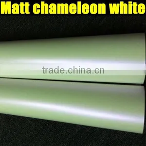 Super Quality Chameleon Pearl White Film With Chameleon Matte White to Purple thumbnail-1